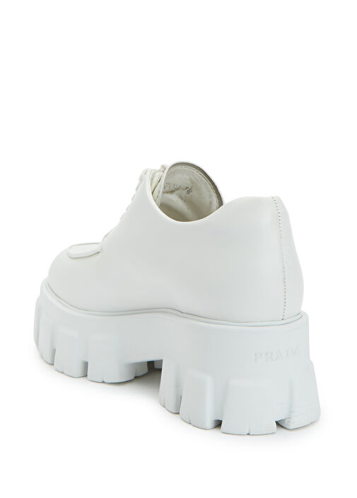 Beymen Reborn Beymen Reborn Beyaz Prada Kadın Loafer | Beymen Beyaz - 4. görsel