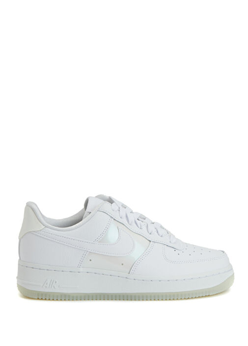 Air Force 1 '07 Beyaz Kadın Deri Sneaker - Görsel 2