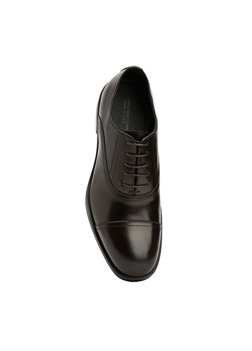 Koyu Kahverengi Erkek Deri Ayakkabı - Görsel 5