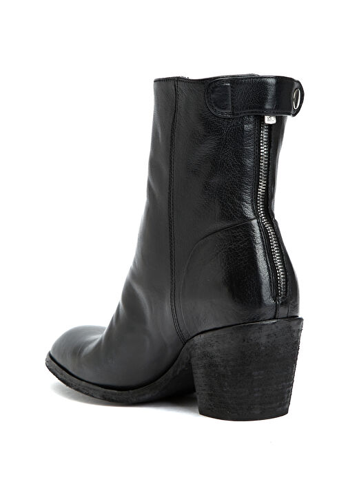 Sydne 003 Siyah Kadın Deri Bot - Görsel 4