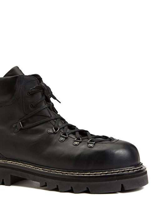Siyah Erkek Deri Bot - Görsel 13