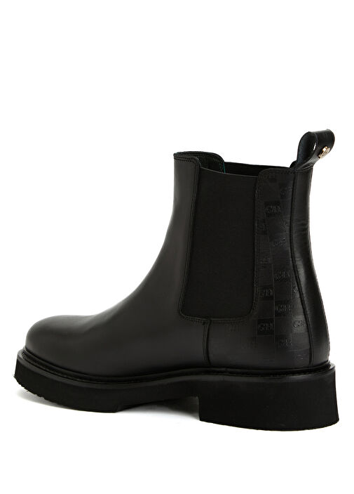 Siyah Kadın Deri Bot - Görsel 4