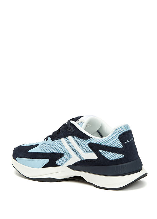 Mavi Erkek Deri Sneaker - Görsel 4