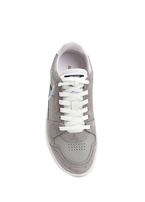 Dice Lo Bee Bird Gri Kadın Deri Sneaker - Görsel 5