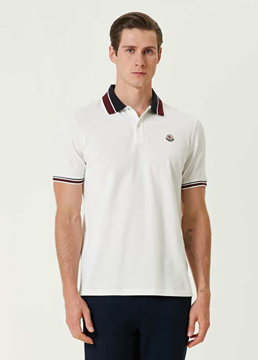 White Moncler White Men White Polo T shirt 1517452 Beymen