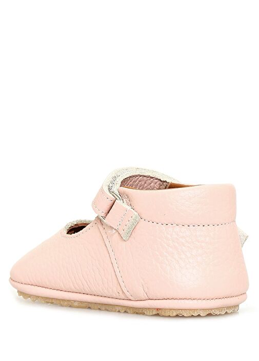 Pembe Deri Kız Bebek Ayakkabı - Görsel 3
