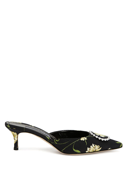 Siyah Kadın İpek Terlik - Görsel 2