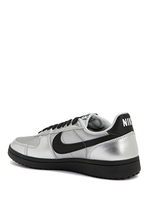 Field General Siyah Gri Kadın Deri Sneaker - Görsel 4