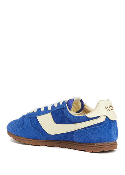 Mavi Kadın Deri Sneaker - Görsel 4