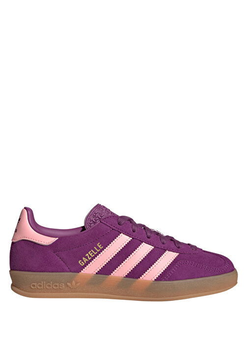 Gazelle Indoor J Mor Unisex Çocuk Süet Sneaker - Görsel 2