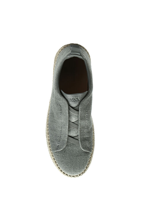 Gri Erkek Sneaker - Görsel 5