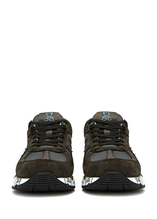 Haki Logolu Tabanı Baskılı Erkek Sneaker - Görsel 4