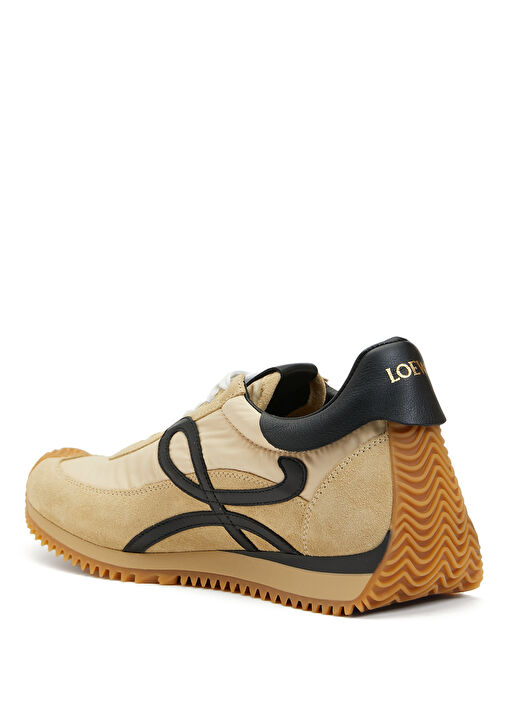 Flow Runner Bej Kadın Sneaker - Görsel 4