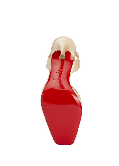 Cassia Nude İpek Topuklu Ayakkabı - Görsel 6