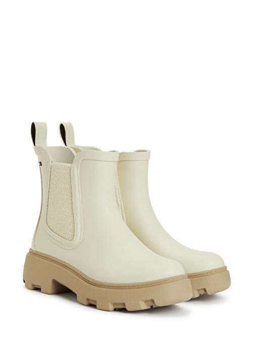 Bej Kadın Yağmur Botu - Görsel 3