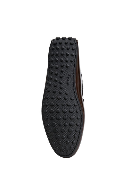 Koyu Kahverengi Erkek Deri Driver - Görsel 6