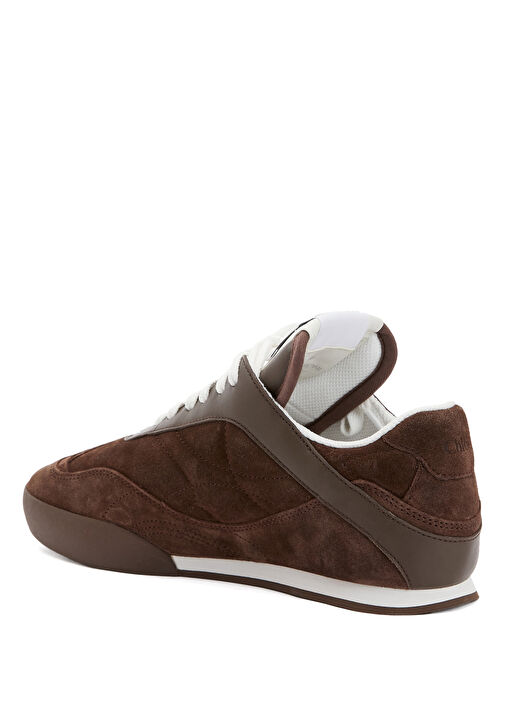 Kick Koyu Kahverengi Kadın Süet Sneaker - Görsel 4