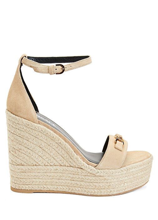 Camel Kadın Deri Espadril - Görsel 2