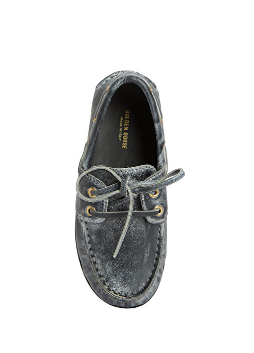 Cruise Siyah Unisex Kadın Deri Loafer - Görsel 5