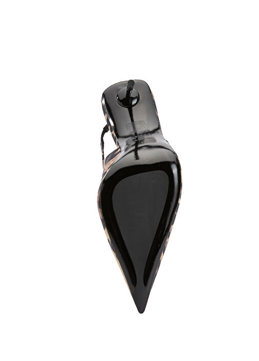 Leopar Desenli Stiletto - Görsel 6