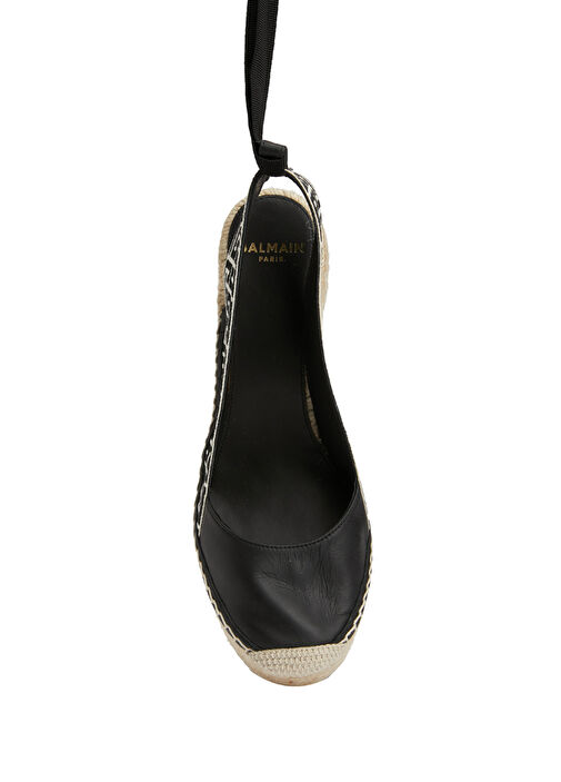 Siyah Kadın Espadril - Görsel 10