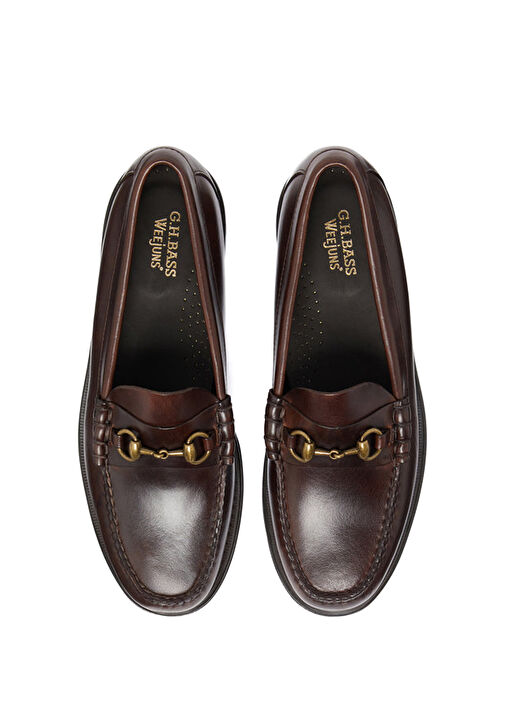 Kahverengi Erkek Deri Loafer - Görsel 4