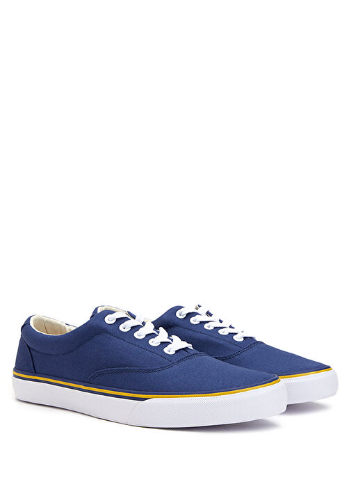 Lacivert Logolu Kadın Sneaker - Görsel 3