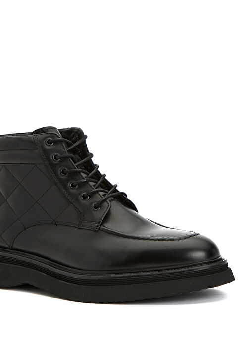Siyah Erkek Deri Bot - Görsel 7