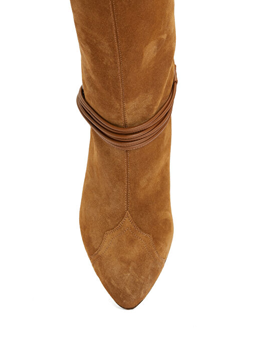 Konyak Kadın Süet Çizme - Görsel 5