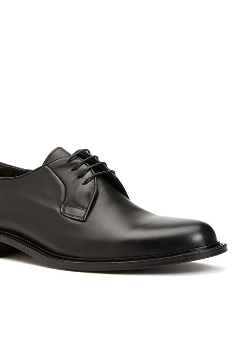Siyah Erkek Deri Ayakkabı - Görsel 7