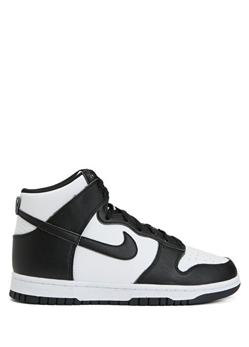Nike - Nike Dunk High Next Siyah Beyaz Kadın Sneaker - Siyah-Beyaz