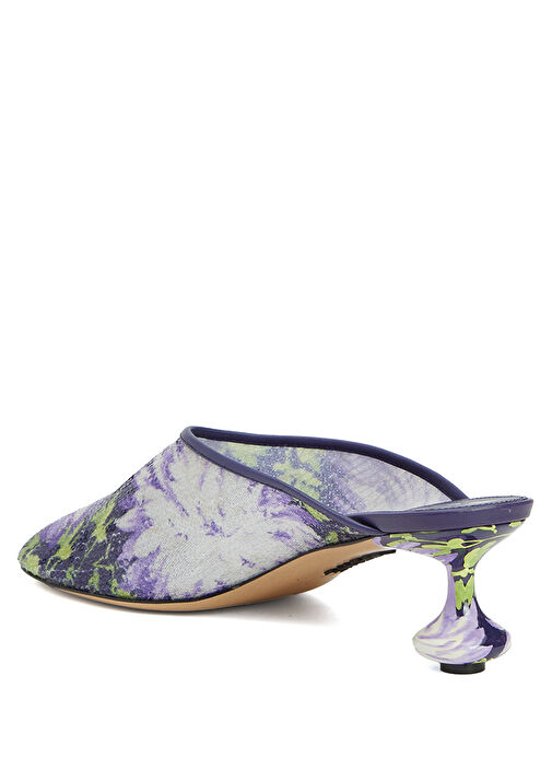 Toy Lila Mavi Kadın Terlik - Görsel 4