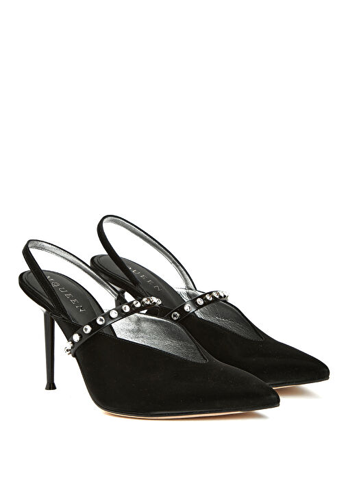 Siyah Topuklu Ayakkabı - Görsel 3