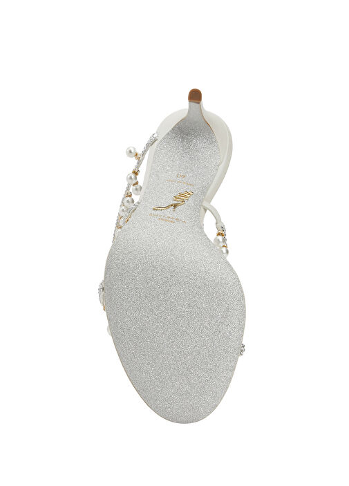 Beyaz Kadın Sandalet - Görsel 6