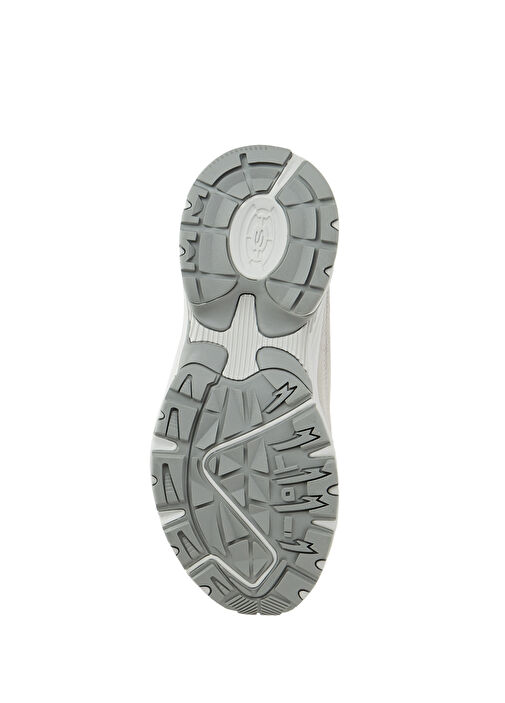 Stamina Gri Kadın Deri Sneaker - Görsel 6