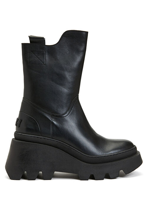 Divarese Divarese Siyah Kadın Deri Bot | Beymen Siyah - 3. görsel