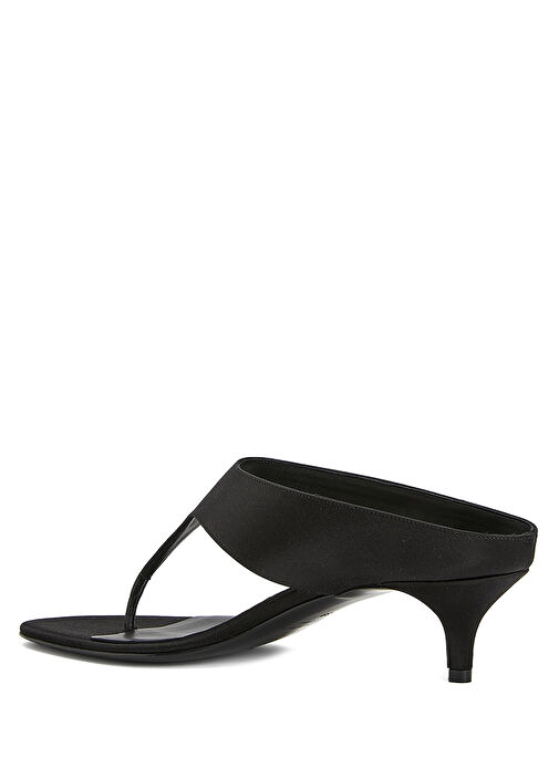 Siyah Kadın Deri Terlik - Görsel 4