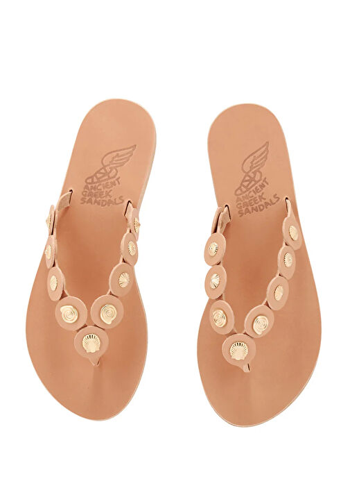 Naturel Kadın Deri Terlik - Görsel 3