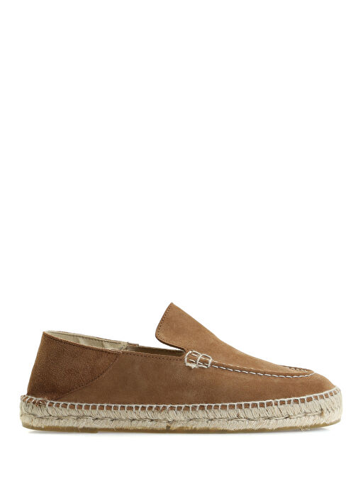 Hamptons Kahverengi Erkek Süet Espadril - Görsel 2