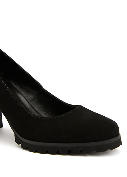 Siyah Süet Gece Ayakkabısı - Görsel 7