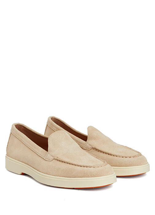 Yaltamoc Kum Kadın Süet Loafer - Görsel 3