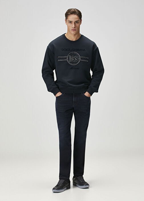 Koyu Lacivert Jean Pantolon - Görsel 2