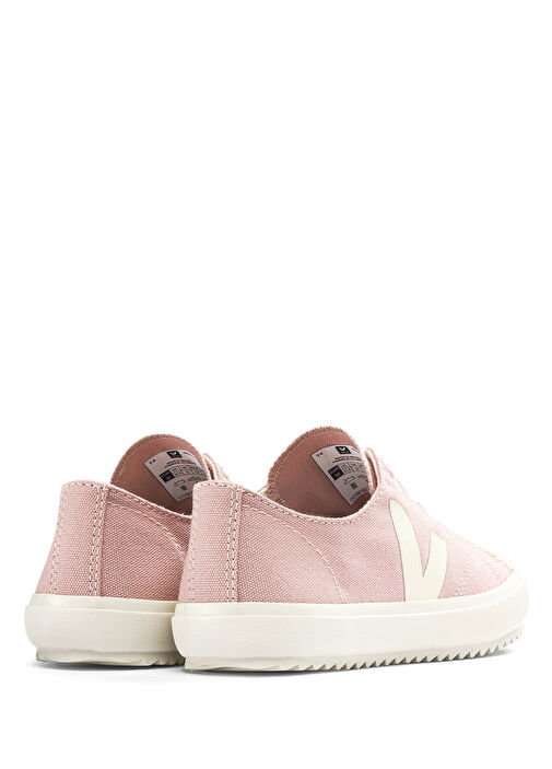 Pembe Logolu Unisex Çocuk Organik Pamuk Sneaker - Görsel 4
