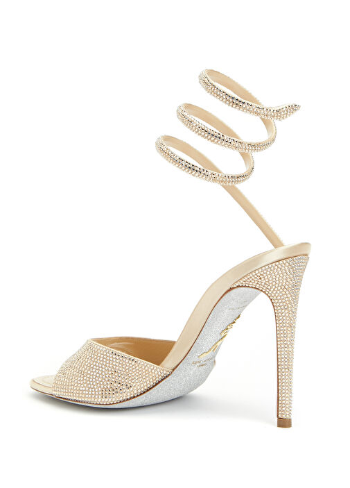 Bej Kadın Sandalet - Görsel 4