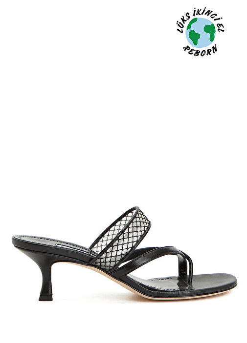 Manolo Blahnik Kadın Terlik - Görsel 2