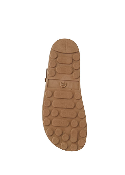 Vizon Kadın Deri Terlik - Görsel 6