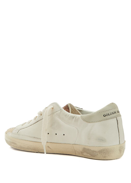 SStar Bej Kahve Kadın Deri Sneaker - Görsel 4