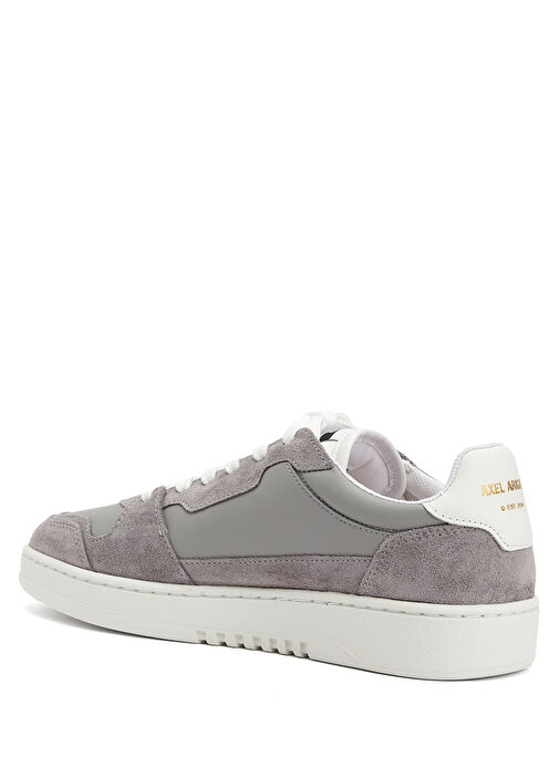 Dice Lo Bee Bird Gri Kadın Deri Sneaker - Görsel 4