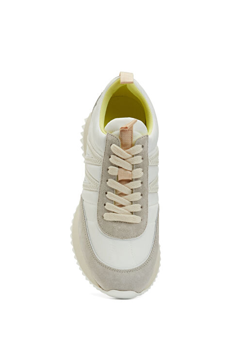 Pacey Gri Beyaz Kadın Deri Sneaker - Görsel 5