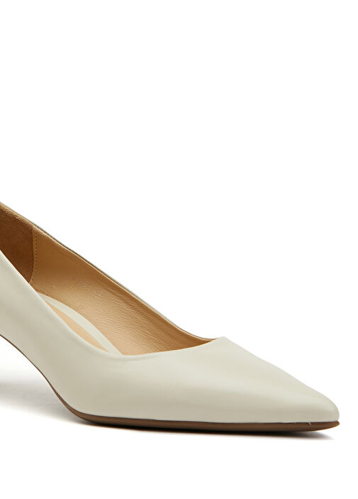 Kemik Deri Topuklu Ayakkabı - Görsel 7